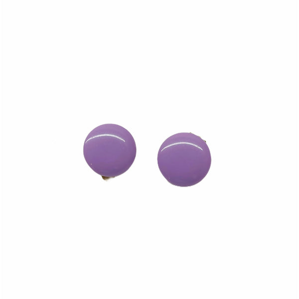 Boucles d'oreilles clip NEON - Pompons et Coquillages